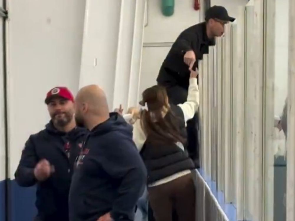 Adults appearing to support the Vaughan Panthers were involved in an alleged incident at a U12 game.