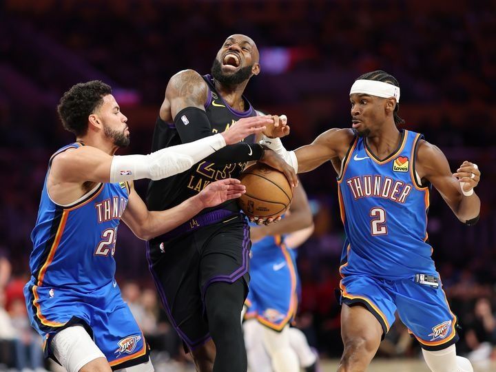 Shai and Thunder hold off Lakers and LeBron in Game 4 for series sweep