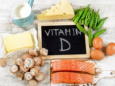 Foods rich in vitamin D.