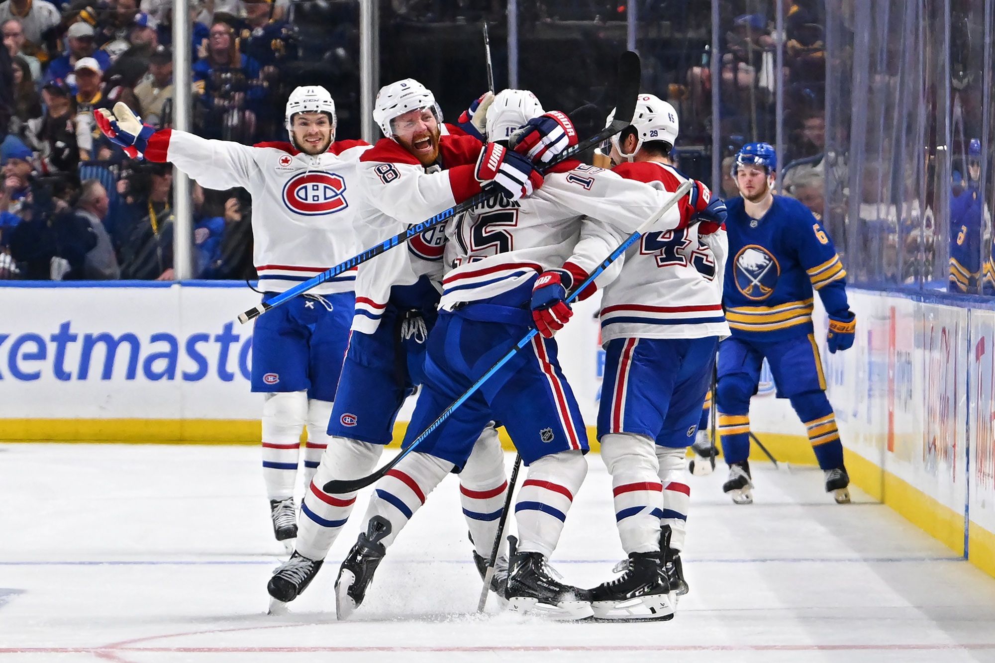 Alex Newhook the Game 7 hero as the Montreal Canadiens beat the Buffalo Sabres in OT