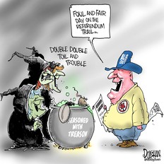 Tim Dolighan cartoon, May 9, 2026