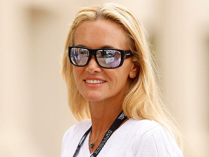 Vanessa Trump arrives at the course during the final round of the Cadillac Championship 2026 at Trump National Doral Miami on May 03, 2026 in Doral, Florida.