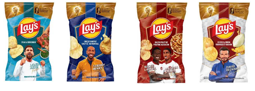 Lay's limited edition chips in Canada