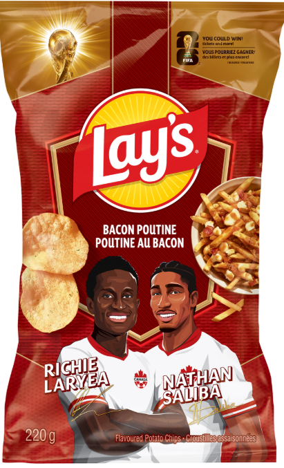 Canada gets Lay’s chips inspired by Canada, France, Argentina, U.K. for FIFA World Cup