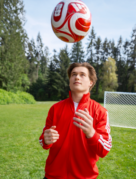  Celebrini’s family has a soccer background. AIRBNB HANDOUT