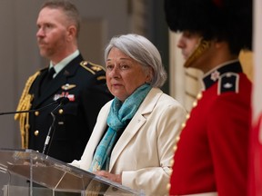 Governor General Mary Simon.