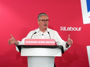 British Prime Minister Keir Starmer.
