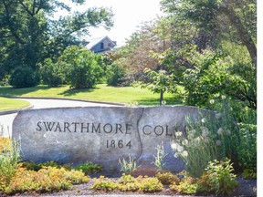Swarthmore College in Pennsylvania.