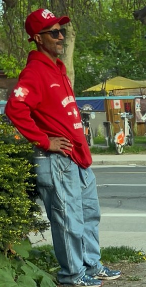 Suspect wanted for criminal harassment.