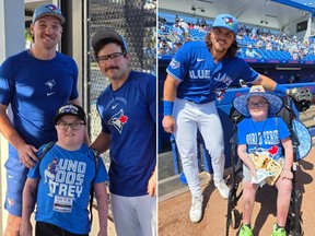 Wes Johnson, a 17-year-old boy from St. Thomas, was able to fulfil his dying wish of meeting the Blue Jays at spring training in Dunedin, Fla., in March.