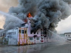 The Westminster Hotel in Dawson City, Yukon