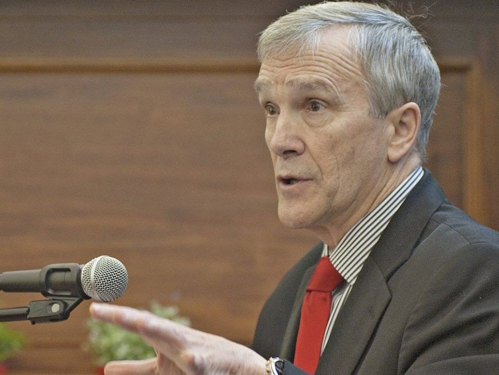 John Tibbits was president of Conestoga College for 38 years.