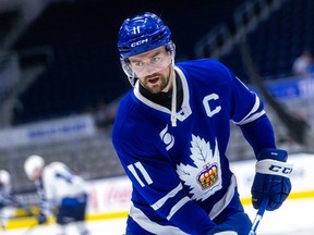 Toronto Marlies captain Logan Shaw