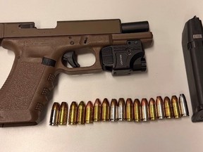 Peel Regional Police charged two men with firearm offences after a loaded Glock 17 was believed to have come in illegally from the United States.