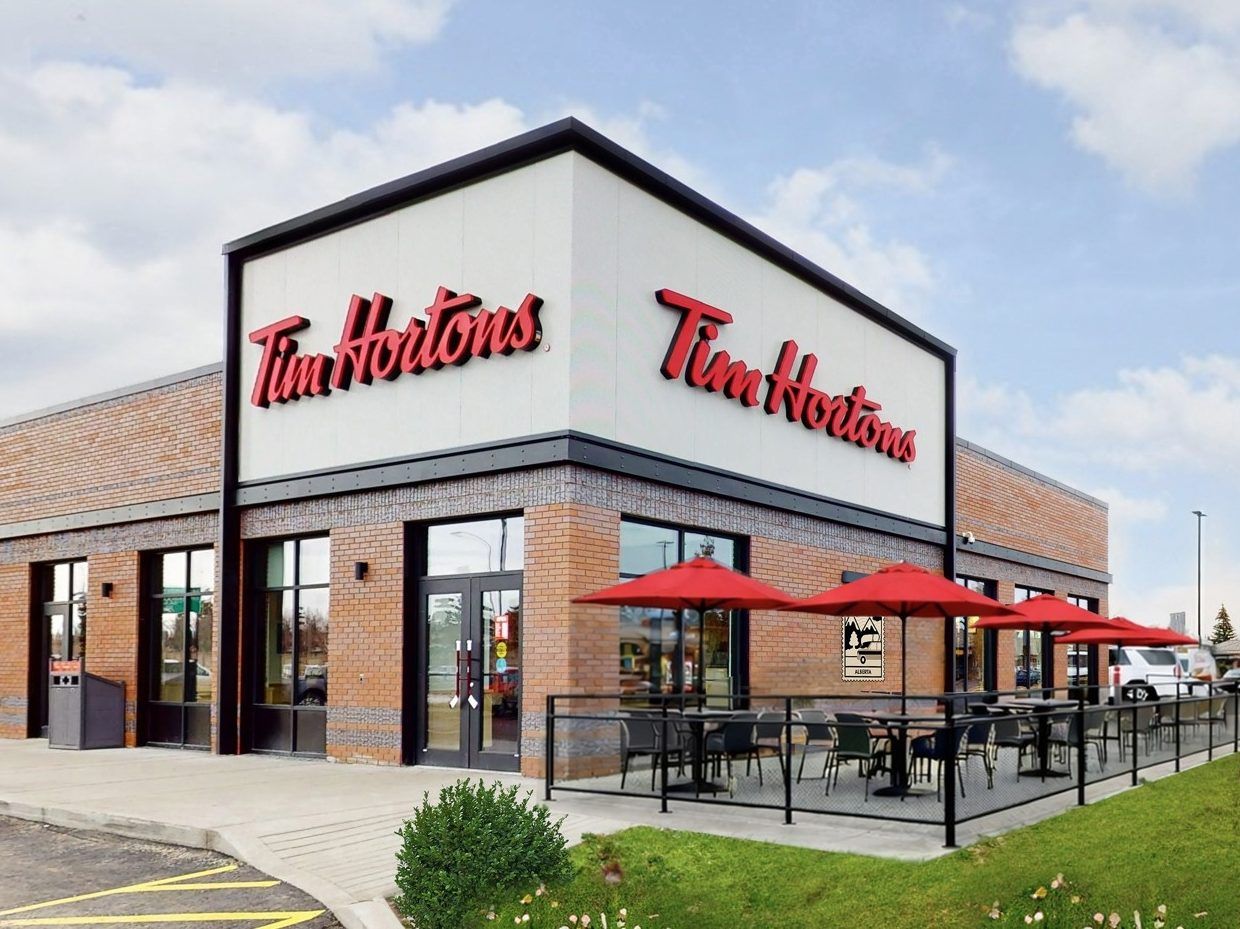 Tim Hortons restaurant.