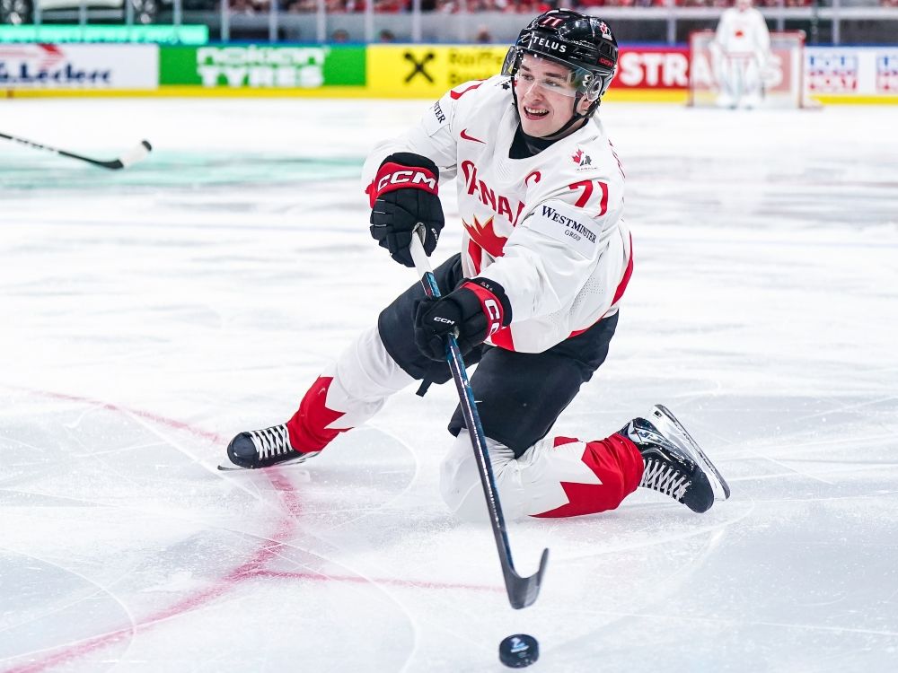 Macklin Celebrini trades hockey for hosting duties during FIFA World Cup in Toronto