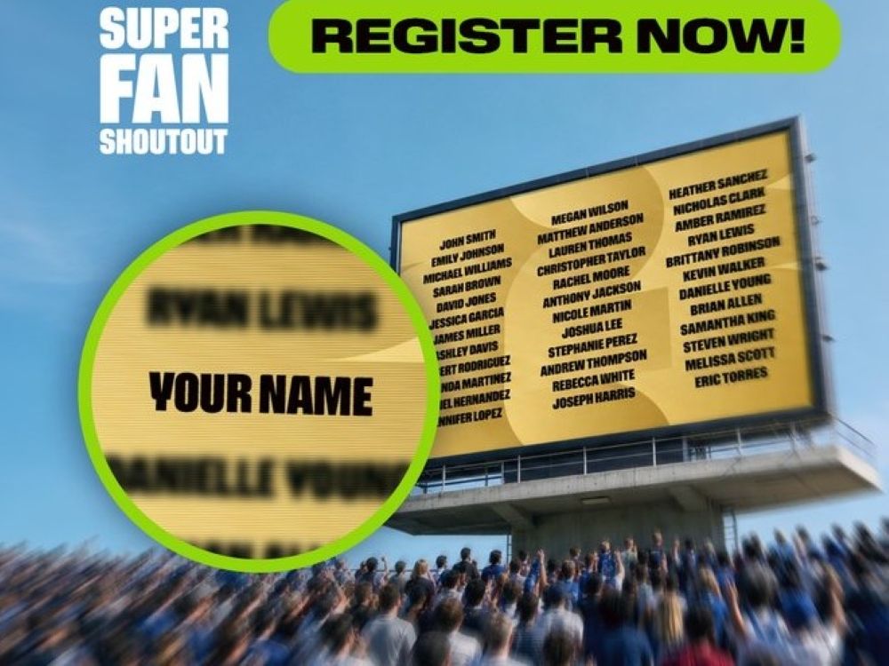 Fans can pay FIFA to see their names displayed on video screens at stadiums during World Cup games.