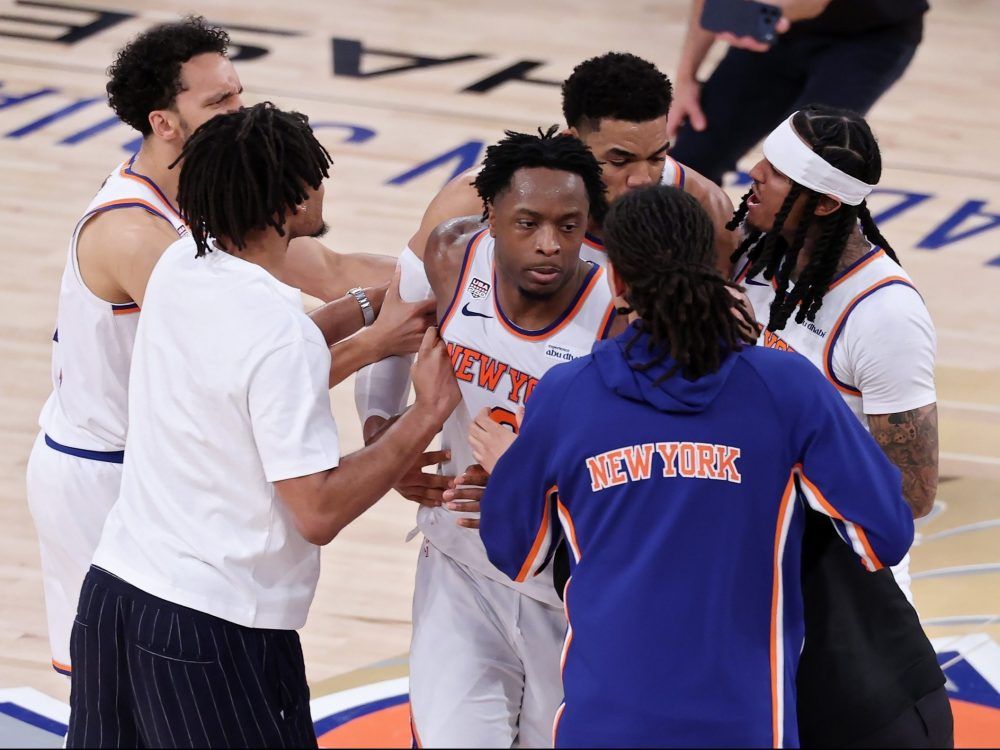 Knicks stage historic comeback to beat Spurs, one win from NBA title