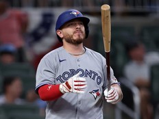 Alejandro Kirk of the Toronto Blue Jays.