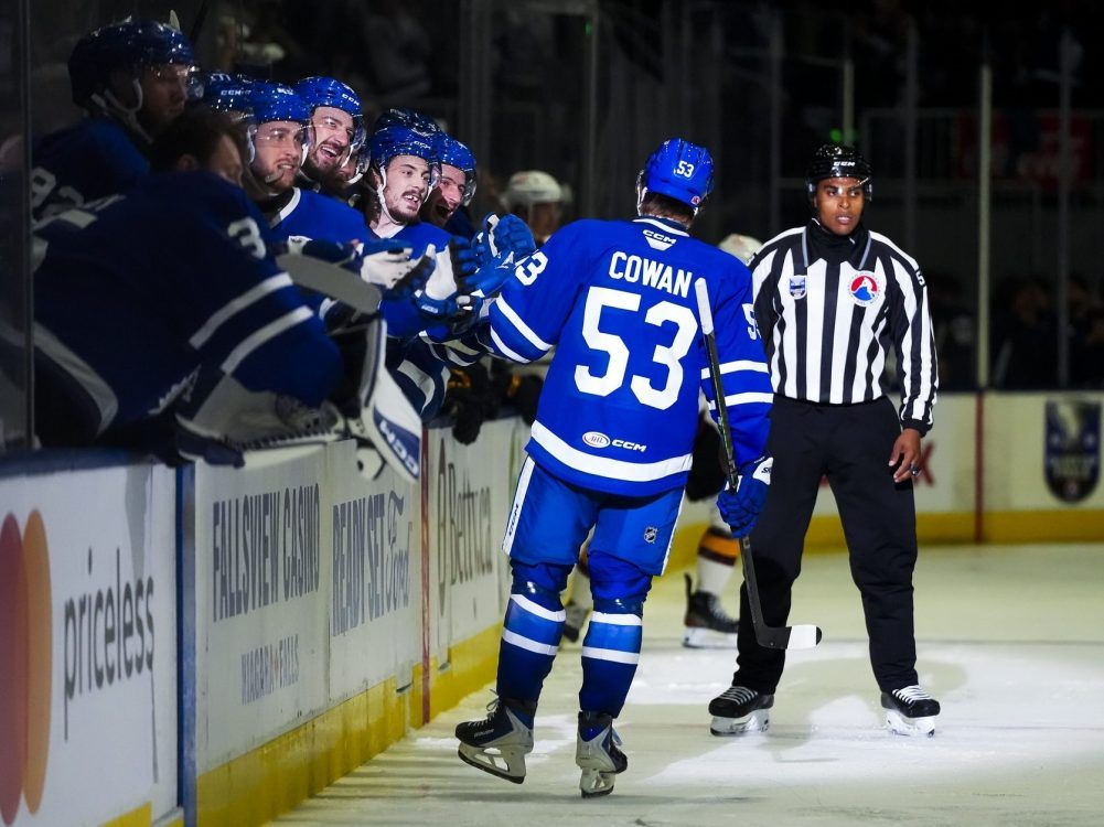 Cowan, Akhtyamov put Marlies win away from Calder Cup title