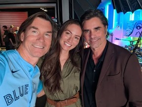 Jerry O'Connell, John Stamos and Caitlin McHugh