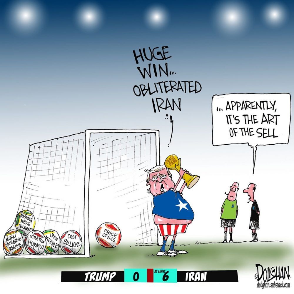 Tim Dolighan cartoon, June 20, 2026
