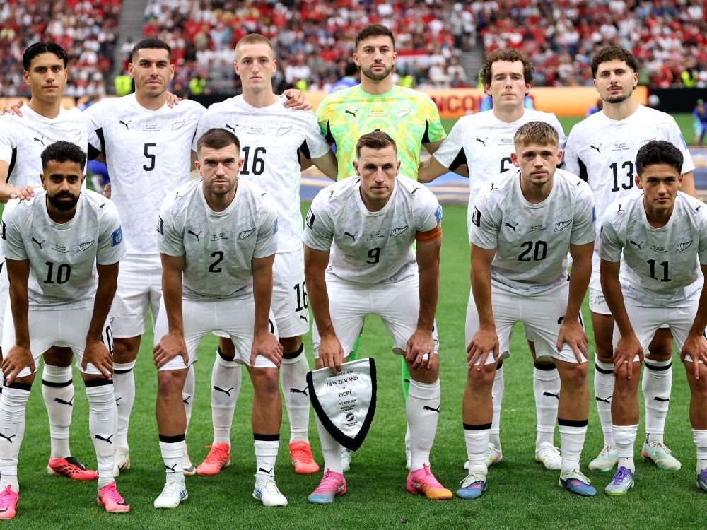 Did New Zealand spell its FIFA World Cup opponent's name wrong on ceremonial flag?
