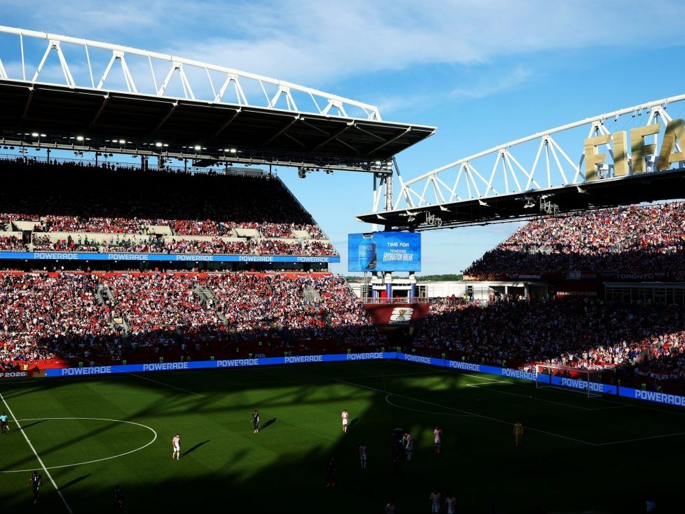 Gavin McKenna, ahead of NHL draft, takes in World Cup match in Toronto