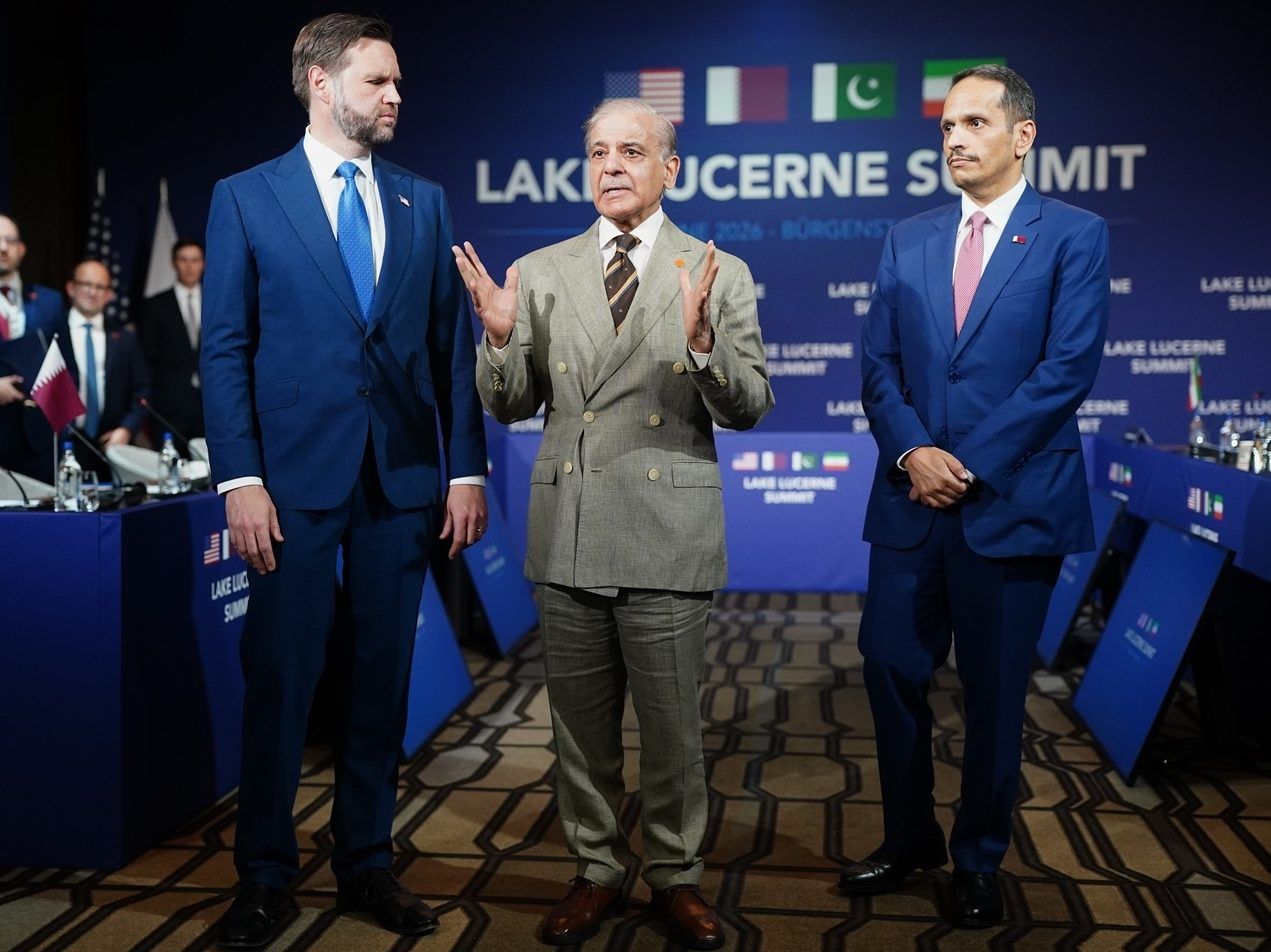 U.S. and Iranian negotiators meet in Switzerland to hash out peace plan