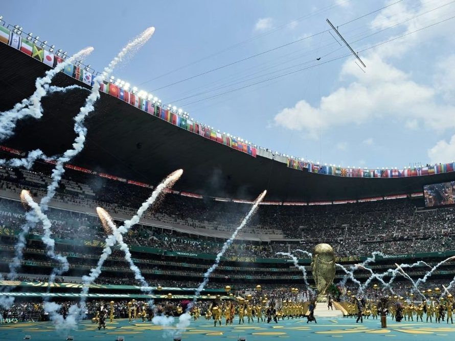 Shakira and Burna Boy warm up spectators in FIFA World Cup opening ceremony