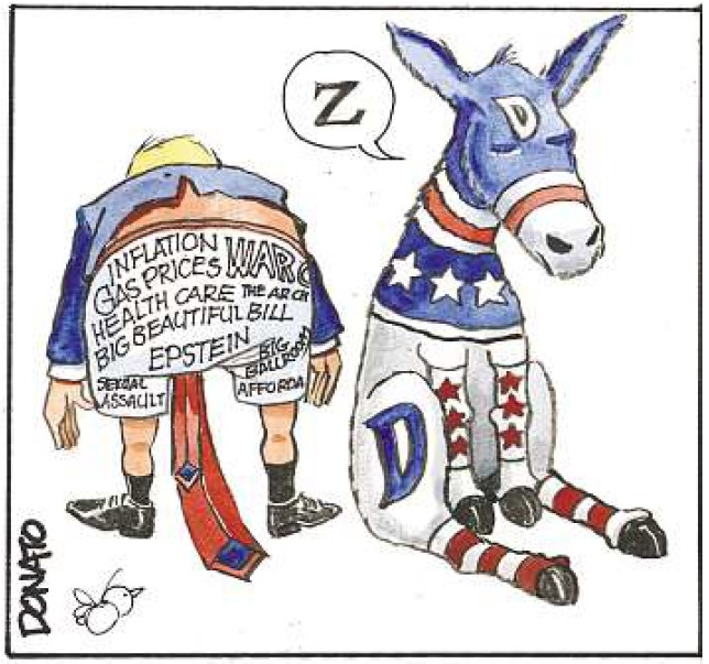 Andy Donato cartoon, June 14, 2026