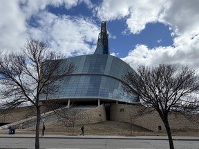 The Canadian Museum for Human Rights in Winnipeg.