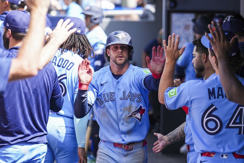 Toronto Blue Jays' Ernie Clement.