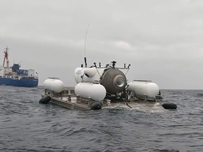 The Polar Prince towing Titan