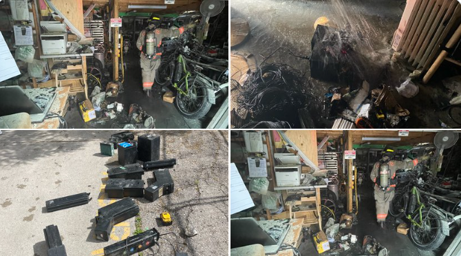 E-bike battery fire draws another warning from Toronto Fire Chief