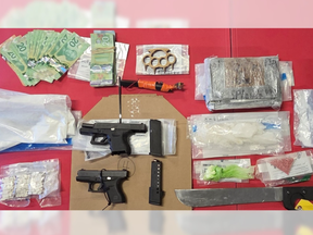 drugs, guns and money