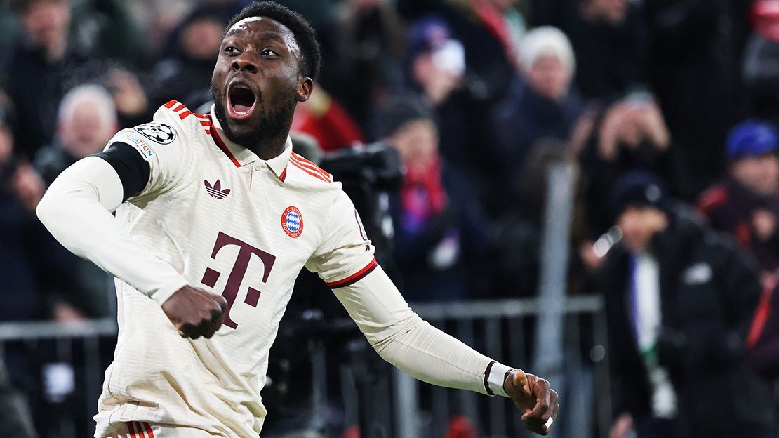 Alphonso Davies has had many moments of glory, such as scoring the tying goal for Bayern Munich in a 2025 Champions League game against Celtic.