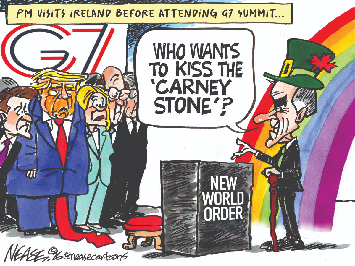 Steve Nease cartoon, June 19, 2026