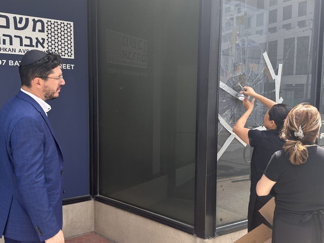 WARMINGTON: Another Toronto synagogue vandalized as city braces for Walk for Israel