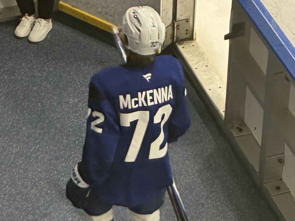 Gavin McKenna, the first pick overall in NHL draft by the Maple Leafs, dazzled in his first day on the ice at development camp. Read more.