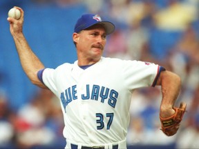 Blue Jays pitcher Dave Stieb