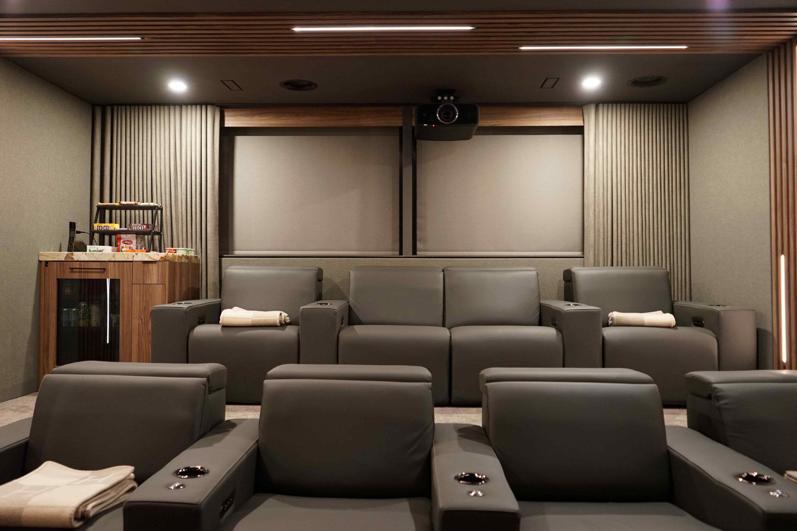 Home theatre area