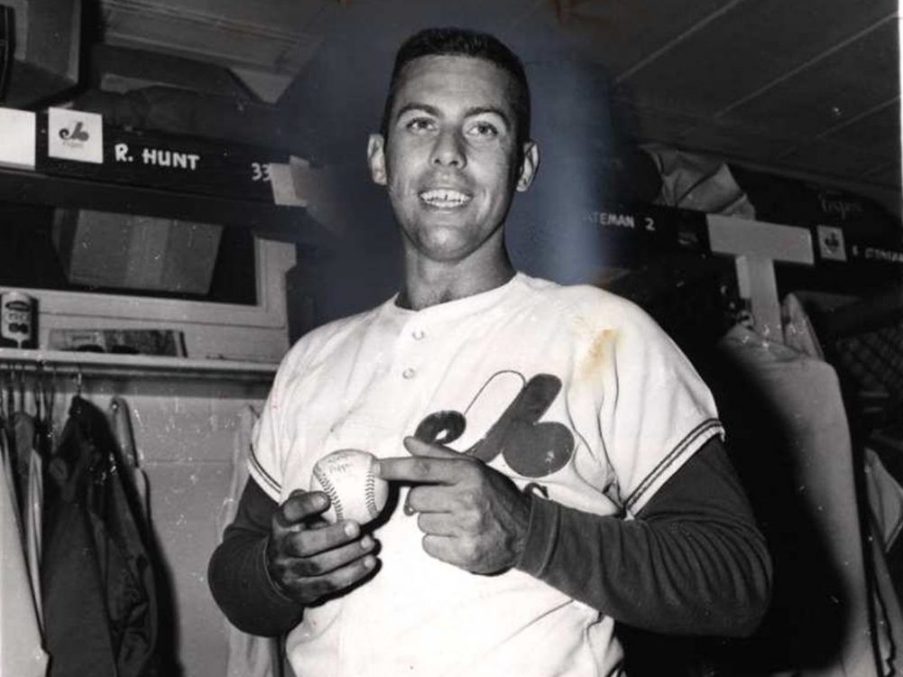 Ron Hunt of the Montreal Expos