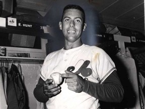 Ron Hunt of the Montreal Expos