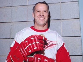 Gordie Howe of the Detroit Red Wings