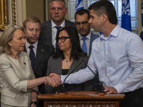 Veronica Martinez and David Miron, parents of Zachary Miron