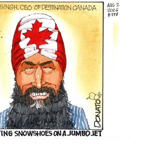 Andy Donato cartoon, August 2, 2026