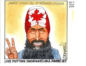Andy Donato cartoon, August 2, 2026