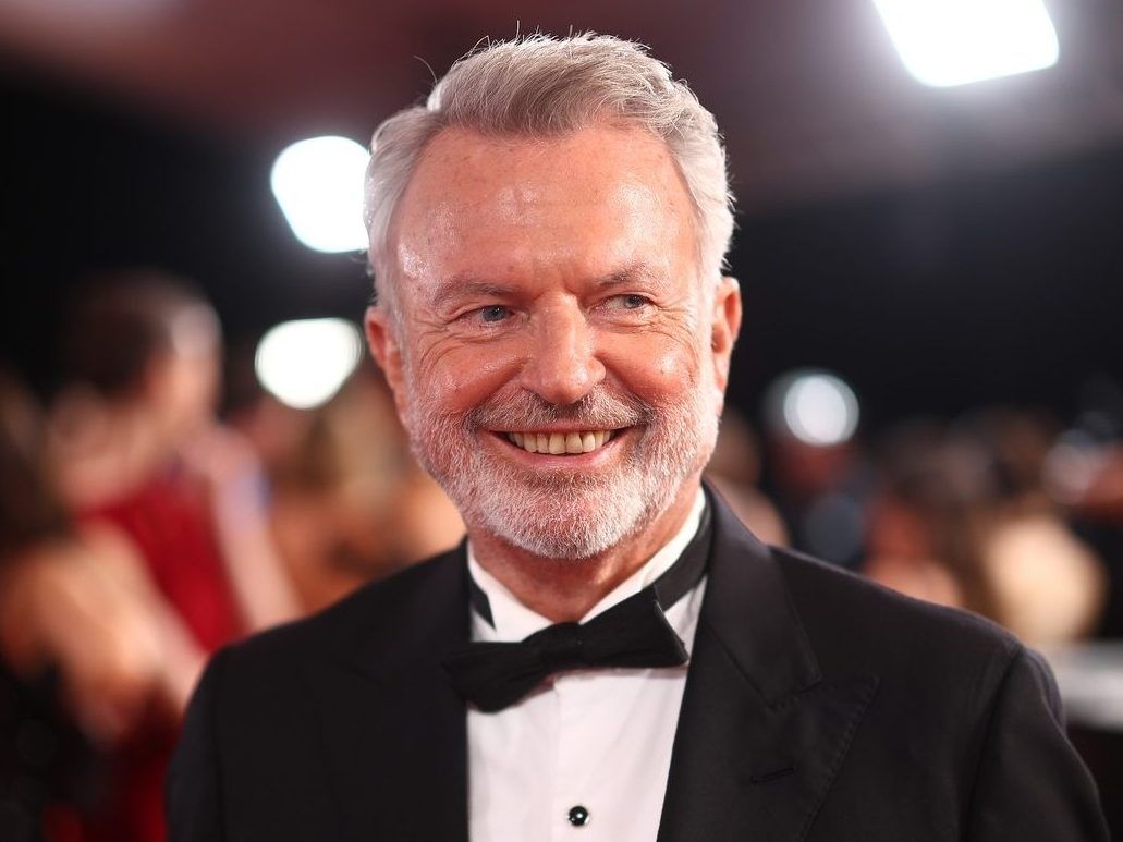 Sam Neill attends the 2025 AACTA Awards Presented By Foxtel Group at HOTA (Home of the Arts) on Feb. 7, 2025 in Gold Coast, Australia.
