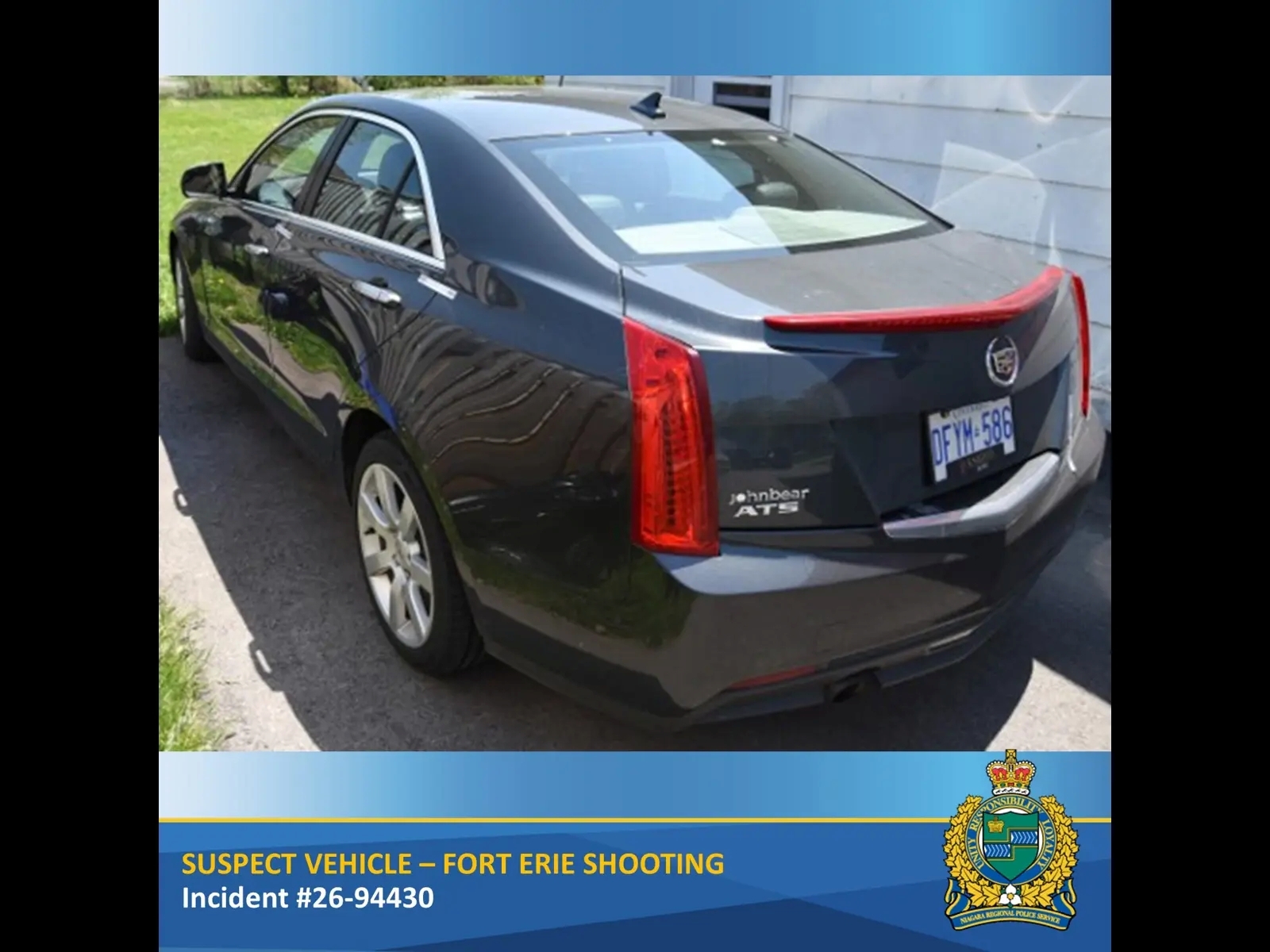  The suspect’s vehicle
